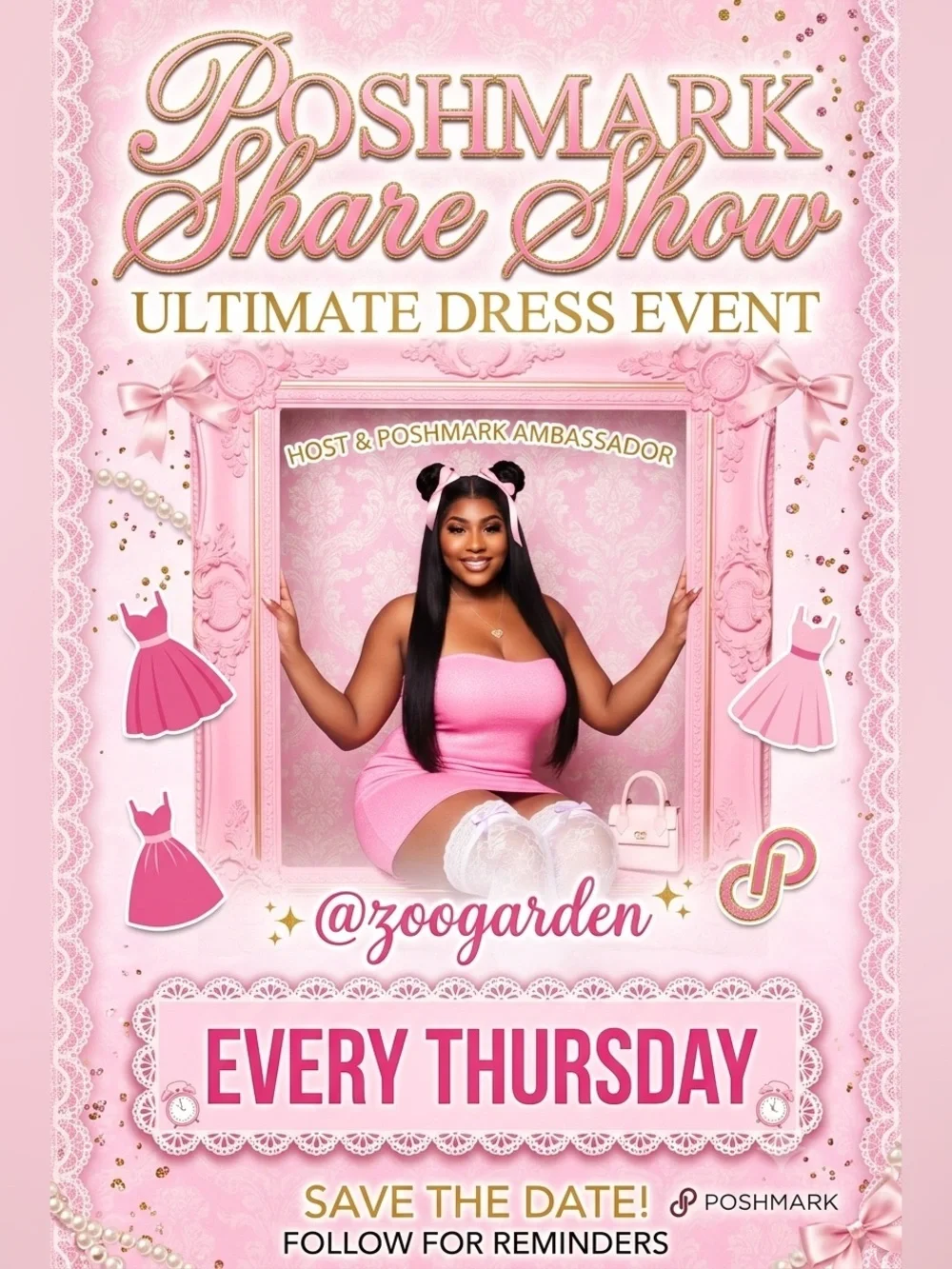 👗DRESS SHARE SHOW FLYER👗 - Picture 1 of 1